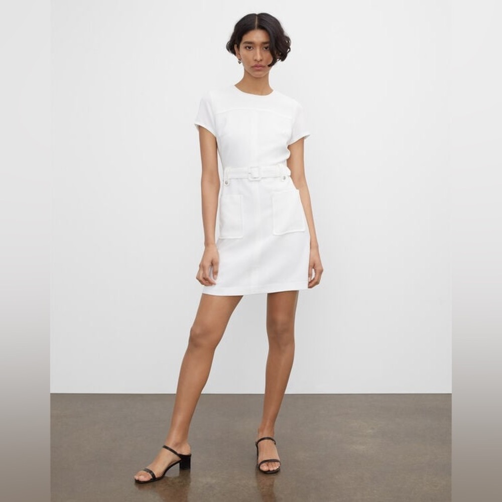 Club Monaco Belted Pocket Dress